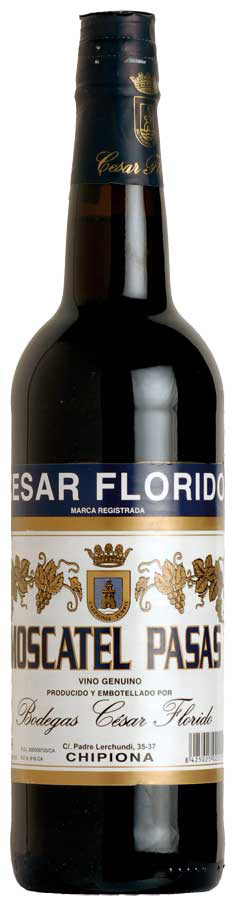 Moscatel Pasas César Florido