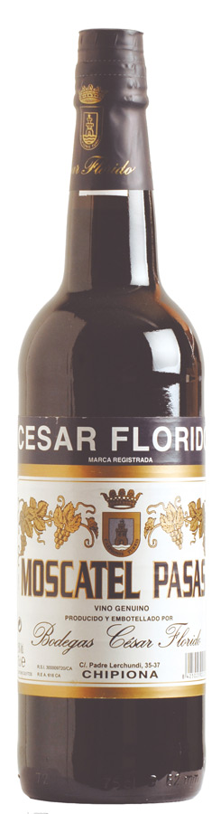 Moscatel Pasas César Florido